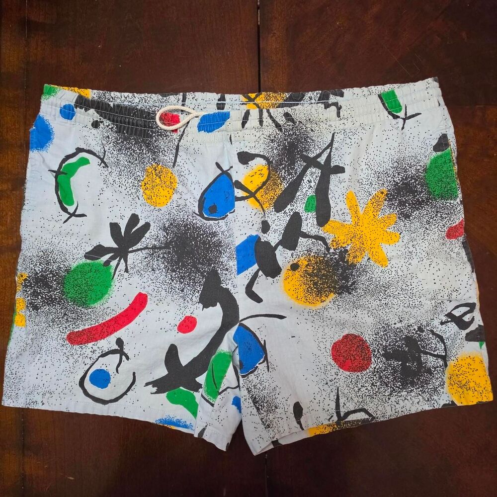 Vintage 90s Geometric Shorts